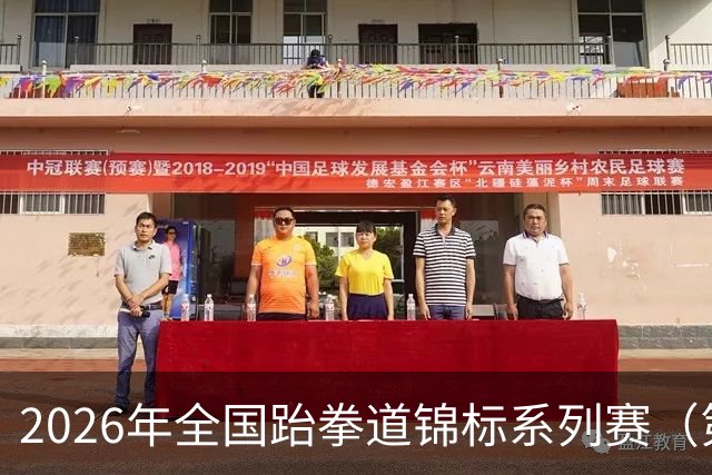 2026年全国跆拳道锦标系列赛（第二站）在广州收官